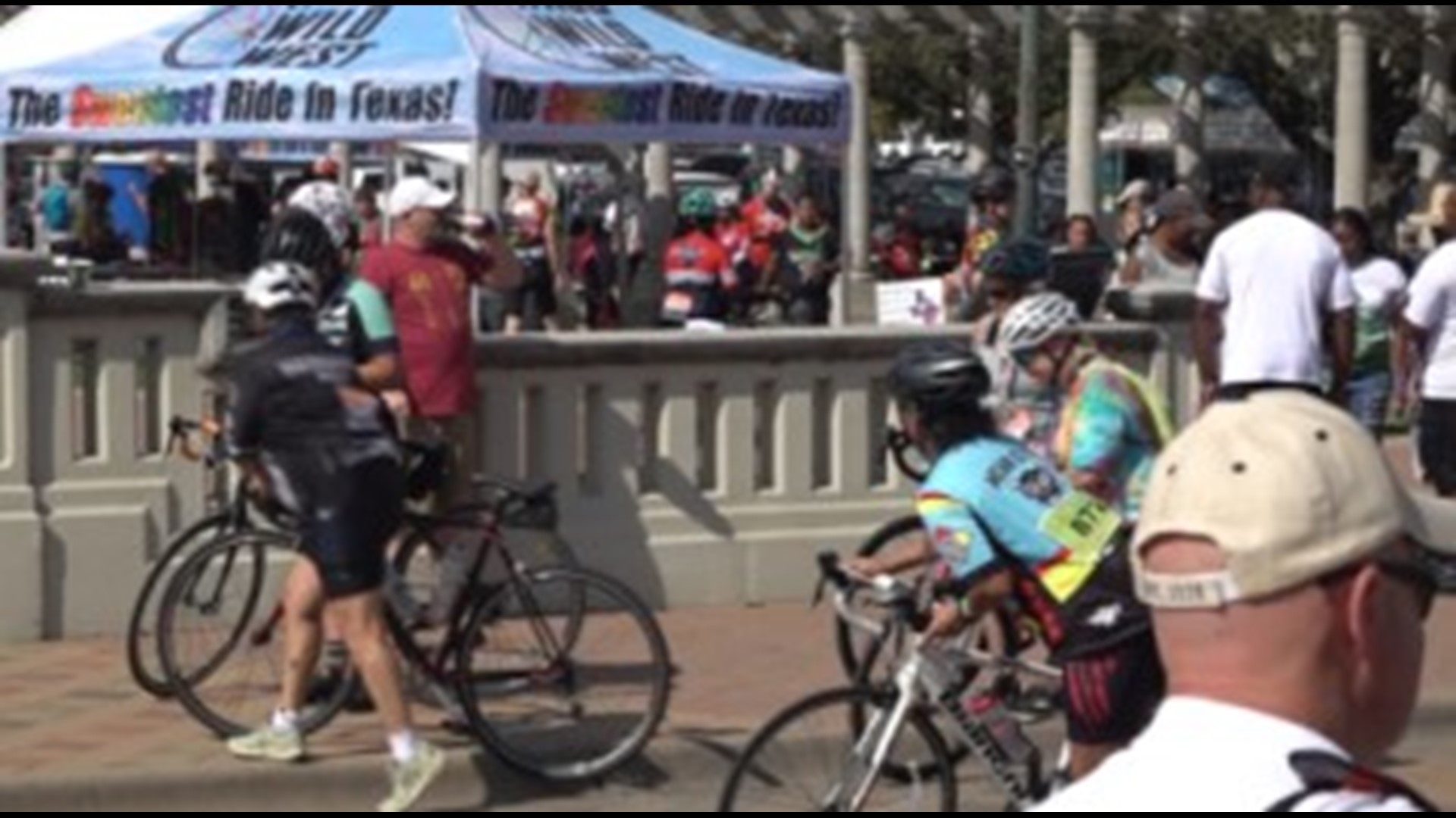 Waco Wild West 100 bike ride draws record crowd