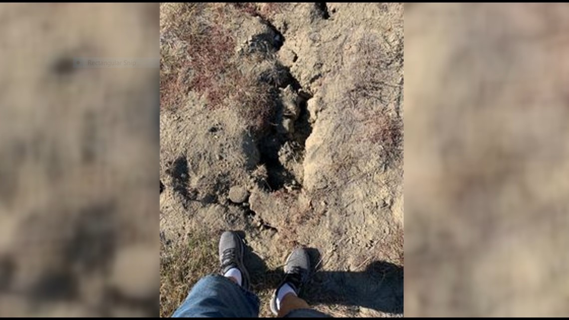 Sinking hole issue addressed by local cemetery | kcentv.com