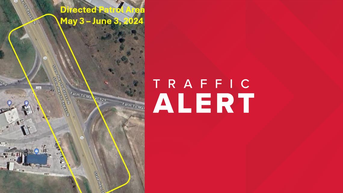 FM 929, N Hwy 36 Bypass in Gatesville, TX to see more police cars