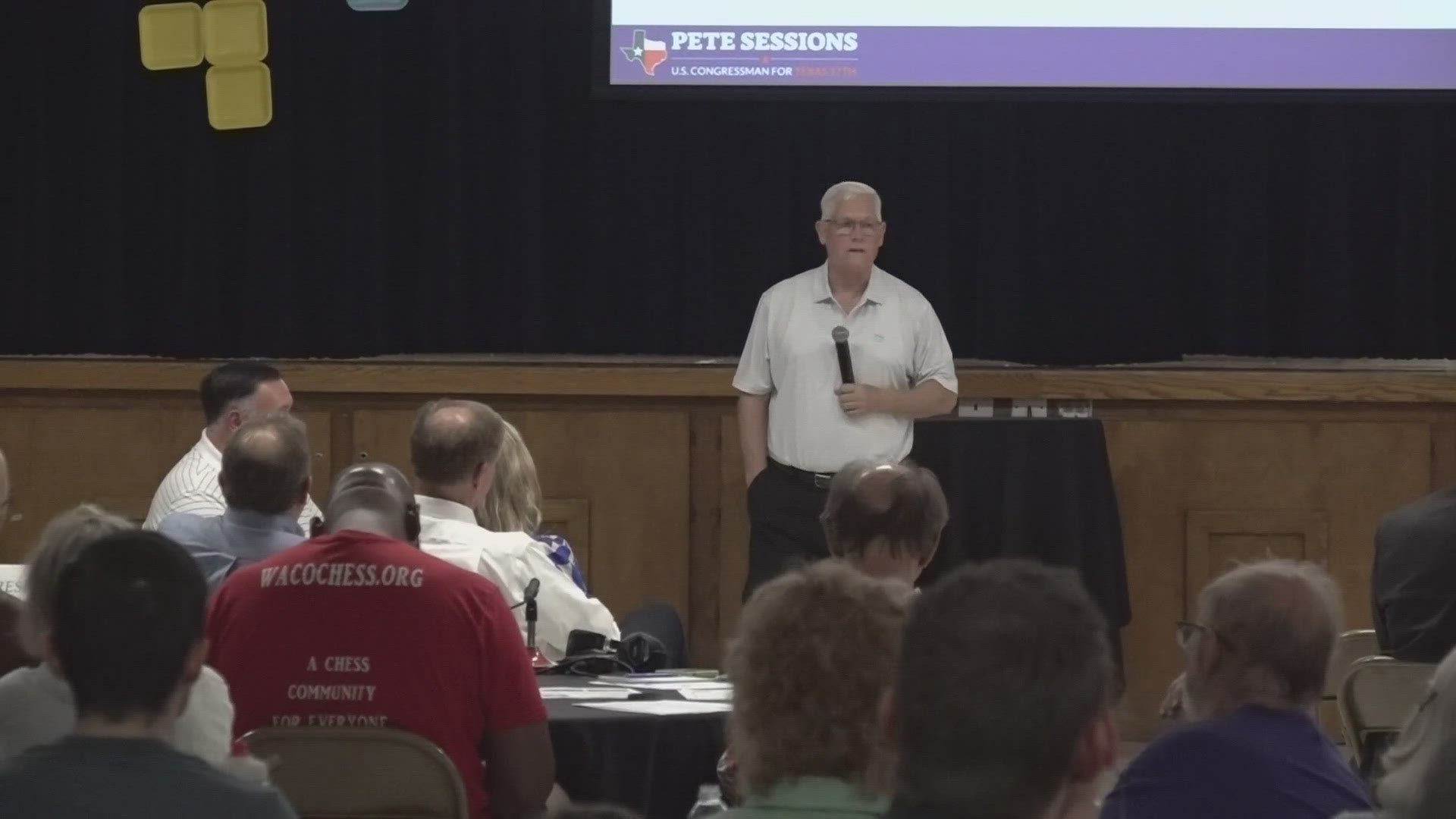 Sessions told the community he is open to hearing people share their concerns, suggestions or questions regarding the 17th district.