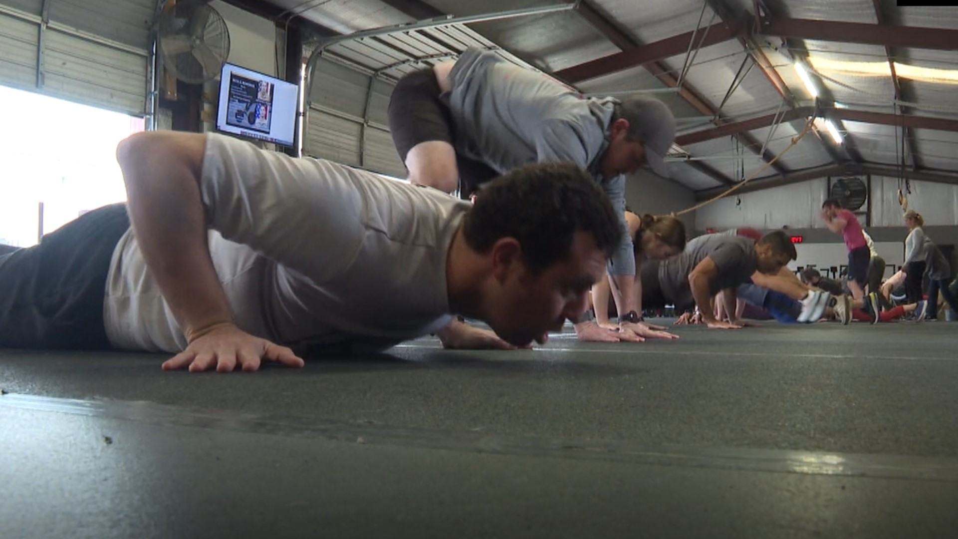 The CrossFit Centex community came together on Saturday to honor the lives of fallen soldiers, CW2 David "Vegas" Knadle and CW2 Kirk "Tre Way" Fuchigami.