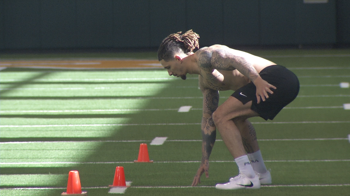 Jalen Hurd among 9 Bears who work out at Baylor Pro Day