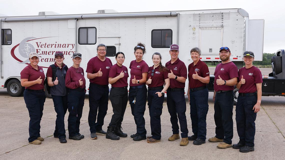 Texas A&M VET deploys to Hill Country, assist with flooding and New ...