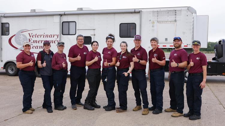 Texas A&M VET deploys to Hill Country, assist with flooding and New ...