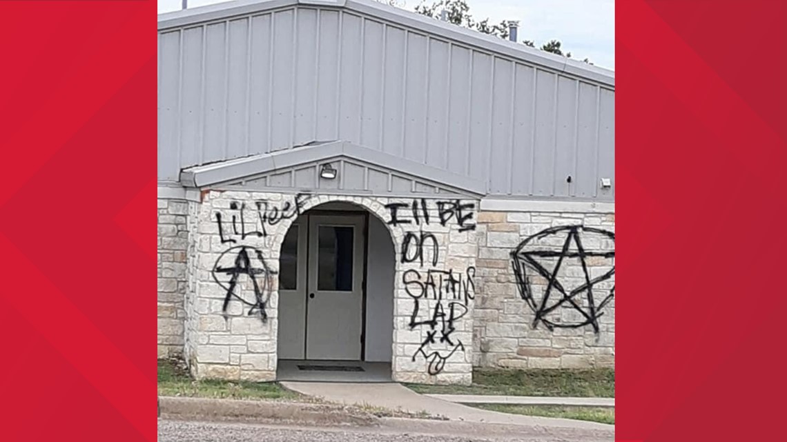 Gatesville church vandalized, police searching for suspects