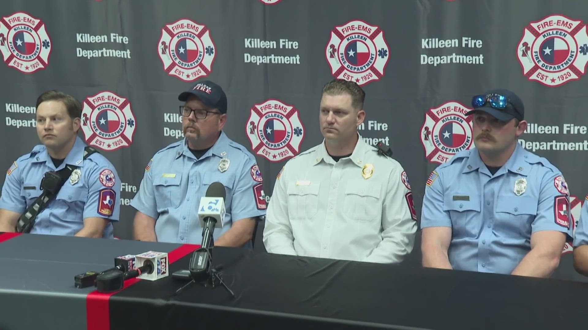 After many days spent battling the Smokehouse Creek fire, six Killeen firefighters held a press conference to share their insight upon returning home.