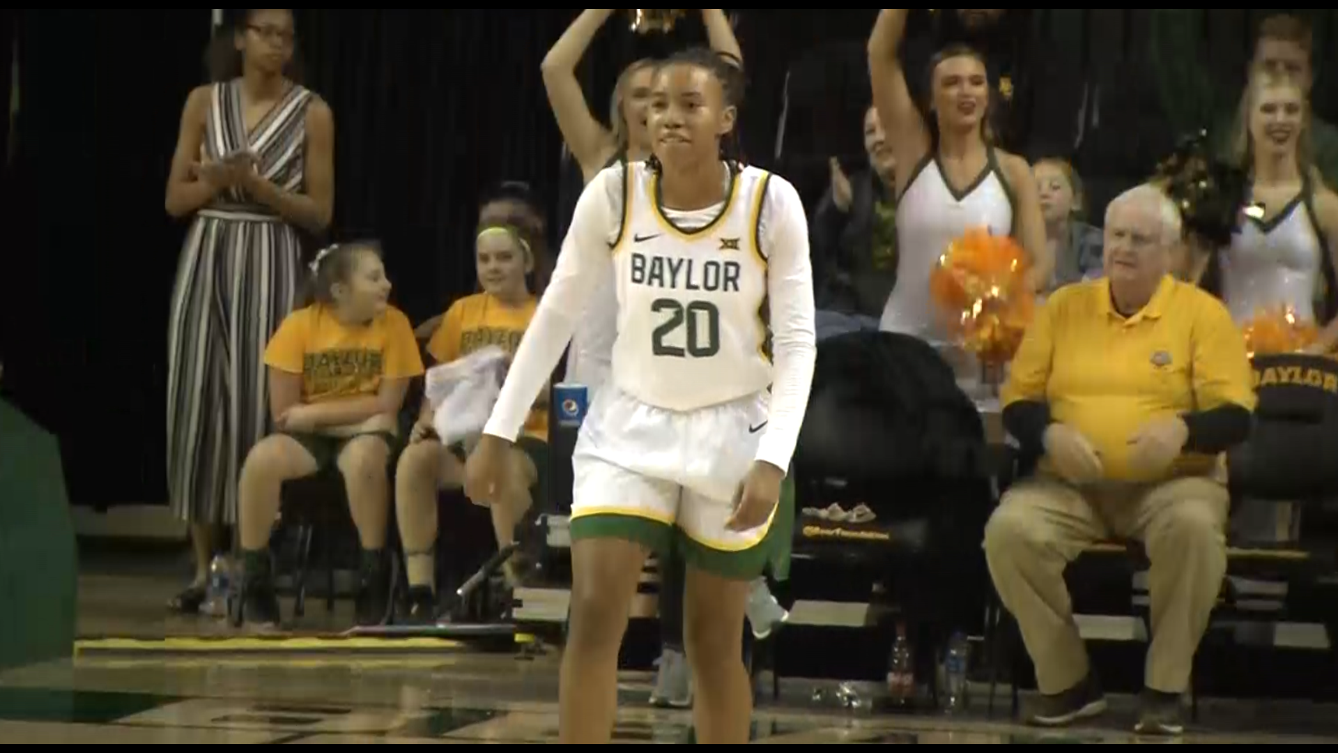 Calveion 'Juicy' Landrum talks about her experience playing on the team under Mulkey.