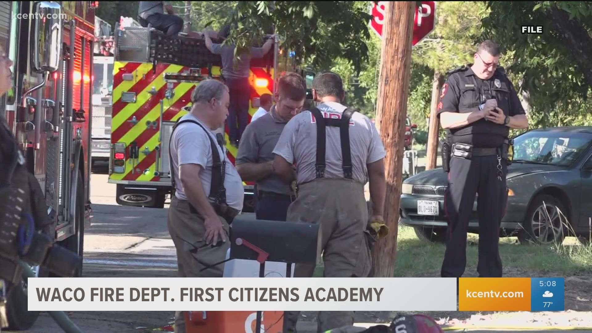 McLennan County residents will get the chance to learn about being a firefighter through classroom instruction, hands-on work and live demonstrations.