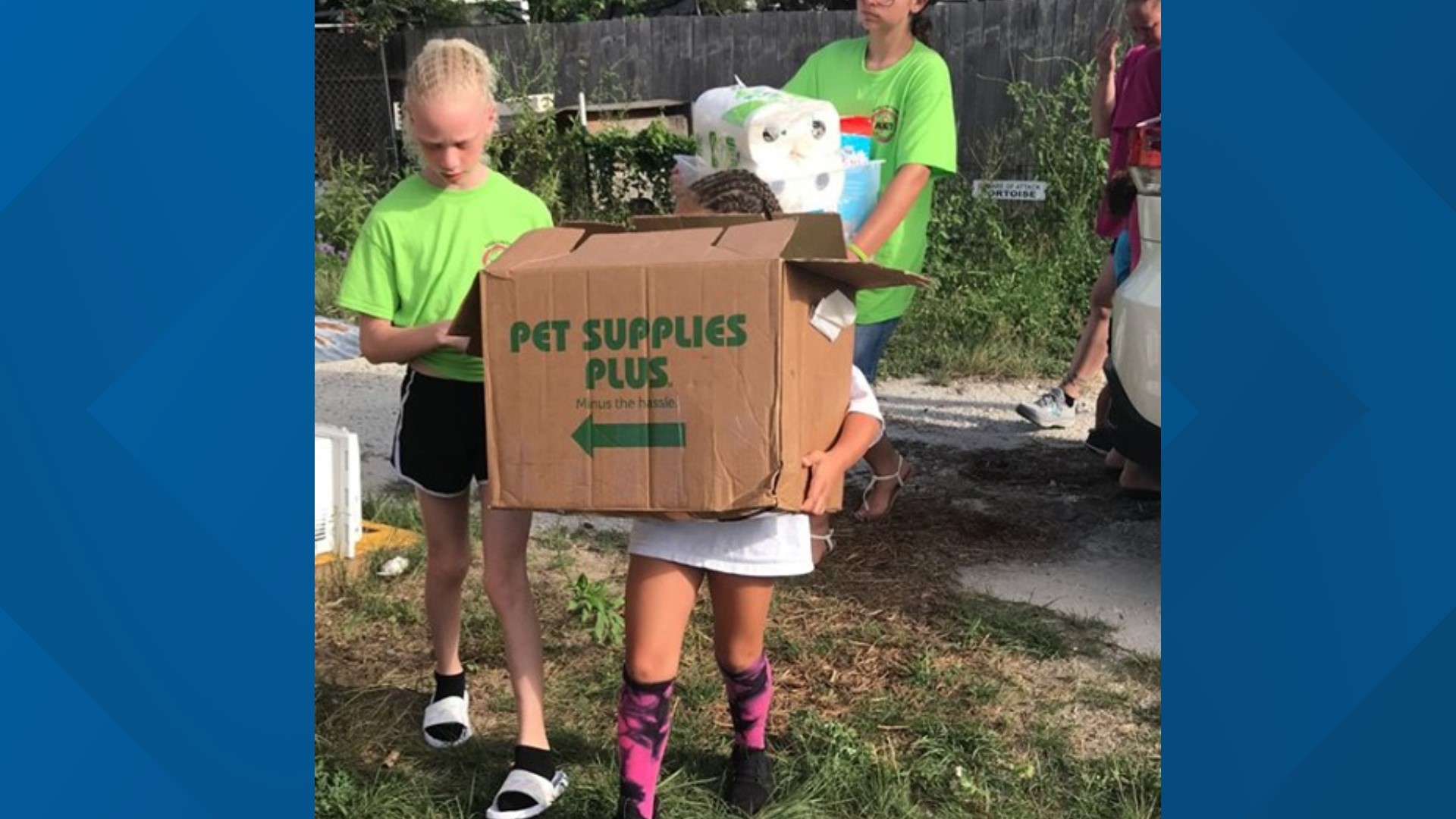 The Pink Warrior Angels Youth Council has raised money and other donations for the animals affected and displaced by the tornado that tore through Copperas Cove.