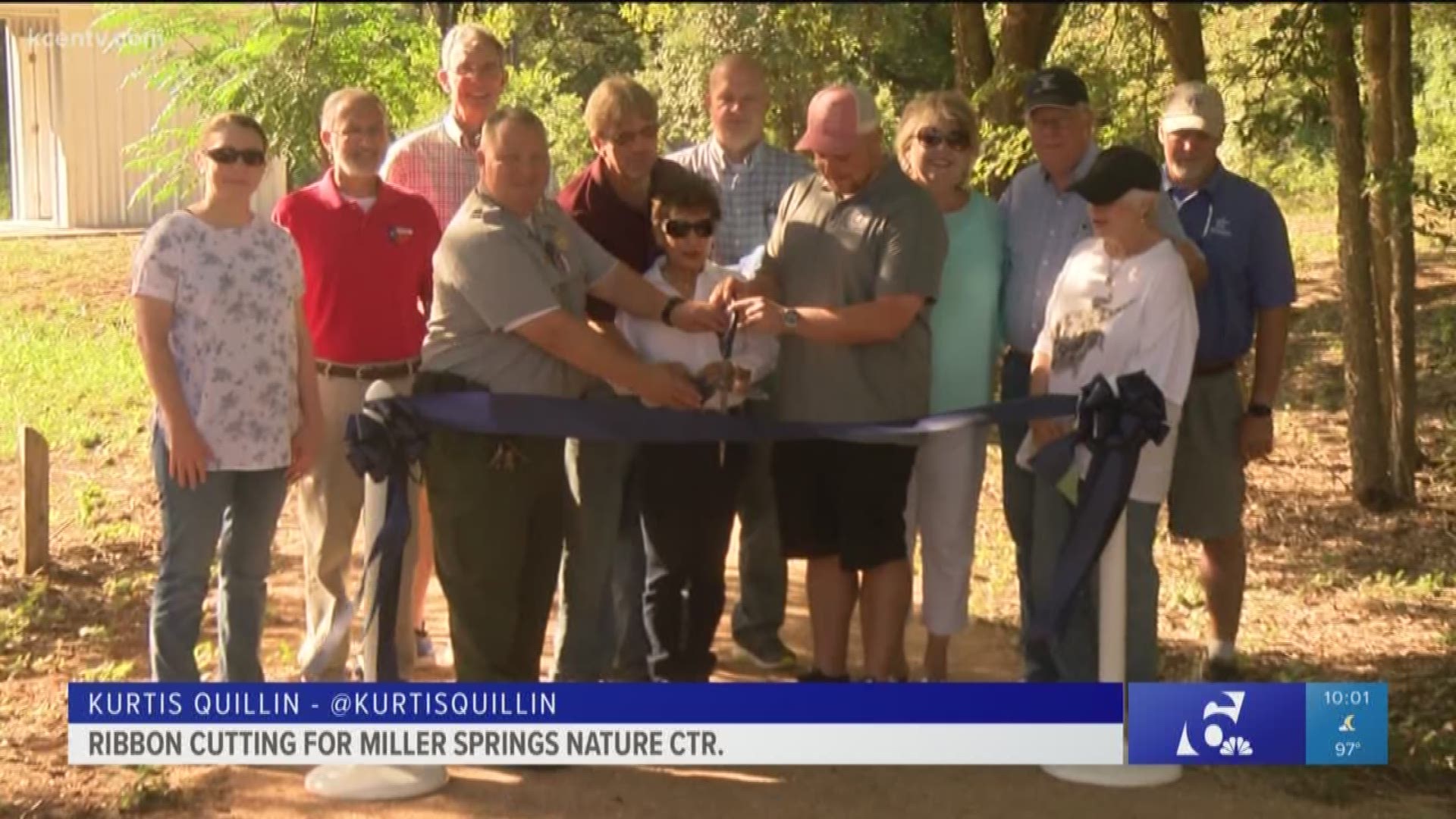 The Temple and Killeen communities came together to celebrate Miller Springs' return.