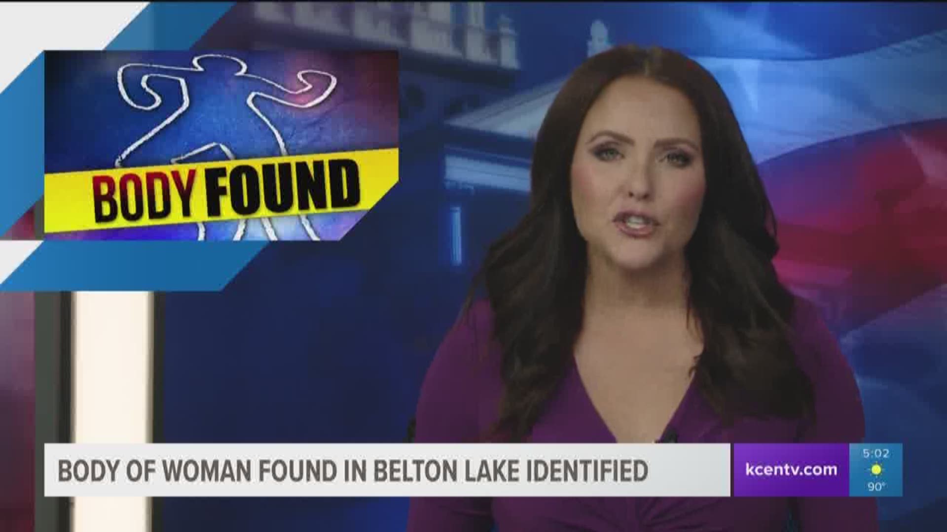 A body found in Belton Lake has been identified. 