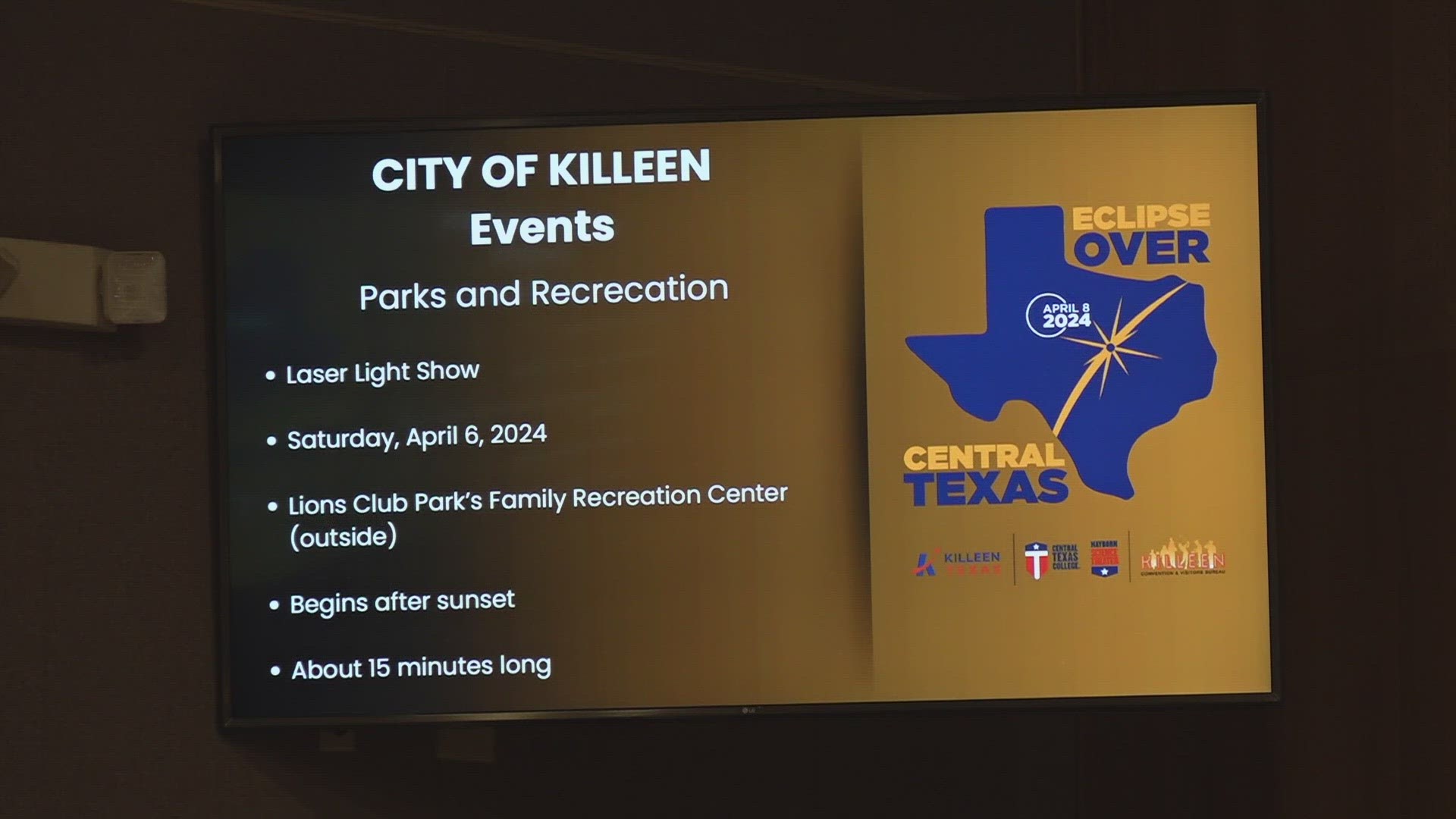 City of Killeen hosts eclipse eclipse town hall