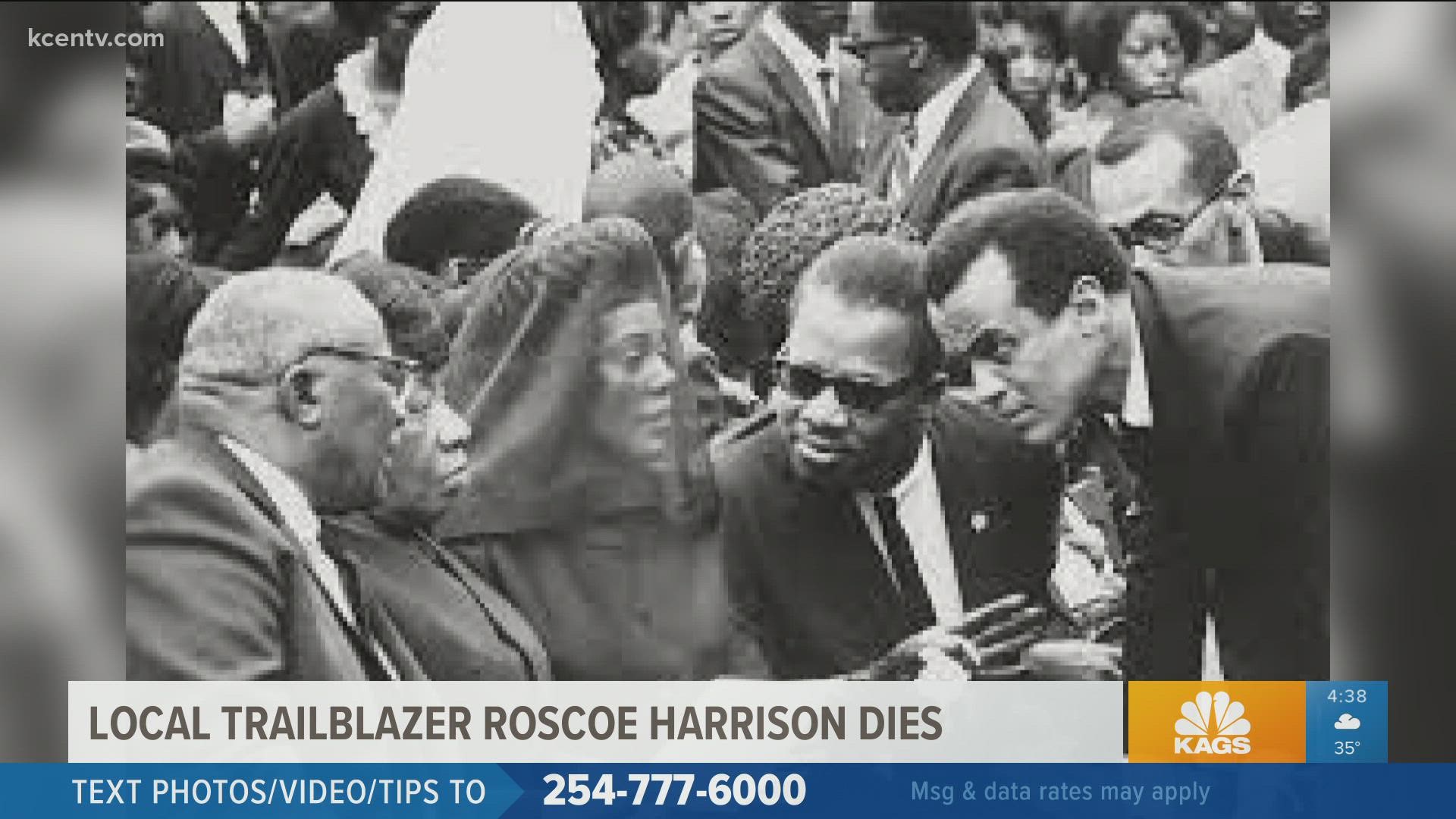 Harrison was the first African American reporter in Temple and was the first Black reporter at KCEN.