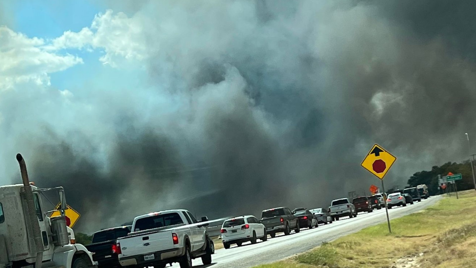 Belton Fire Update Over two dozen agencies battling flames