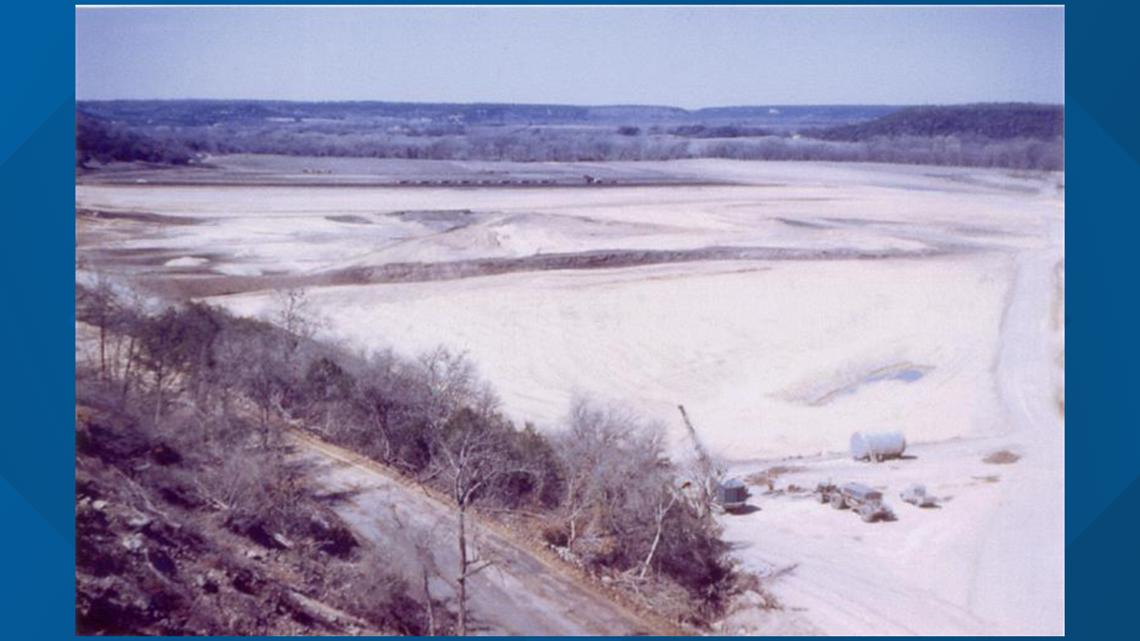 Belton Lake levels raise fascination of what was there before
