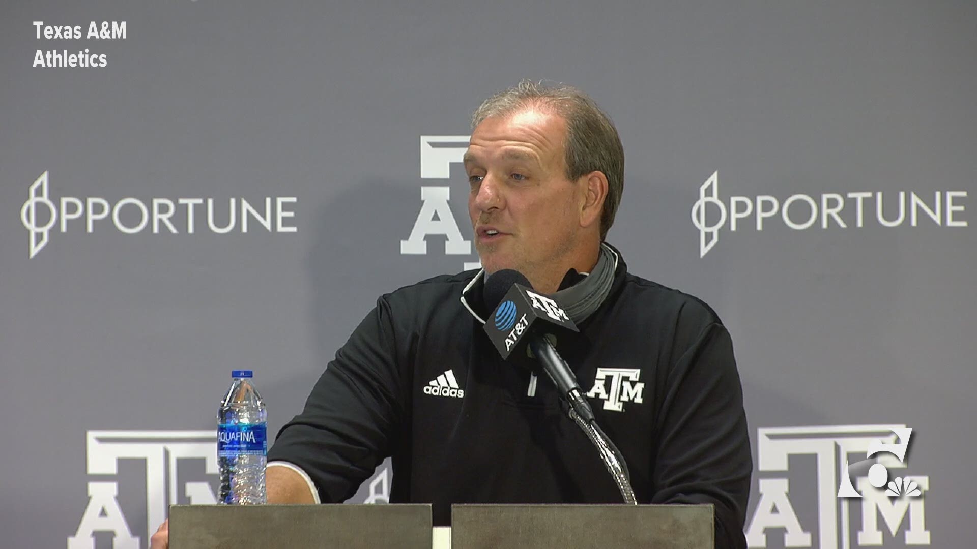 After the NCAA announced a blanket eligibility waiver for fall athletes, Texas A&M coach Jimbo Fisher described it as "fair."