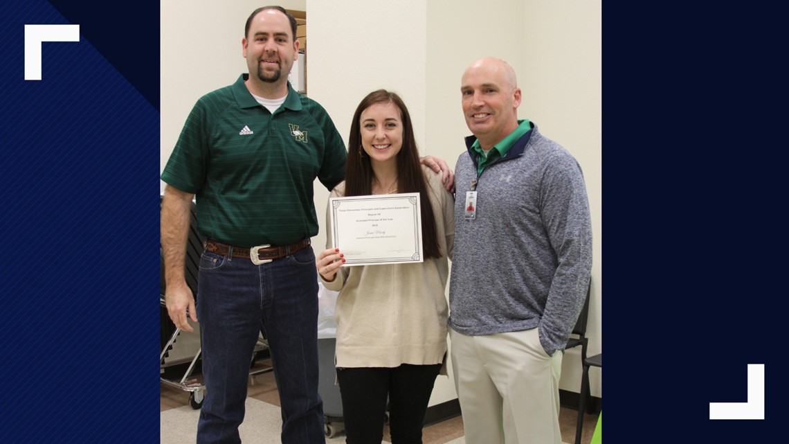 Valley Mills Elementary assistant principal receives TEPSA Award