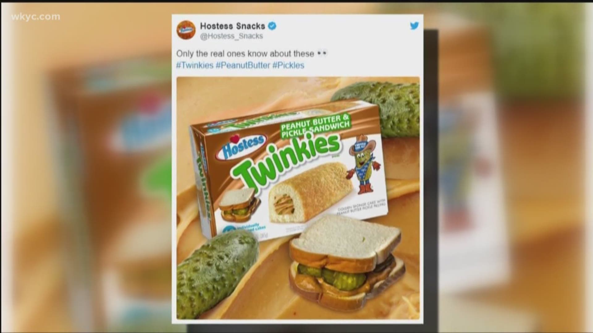 A social media post said, "only the real ones know about this," referring to the oddly-flavored treat. Is it real is the question. Chris Rogers verifies.