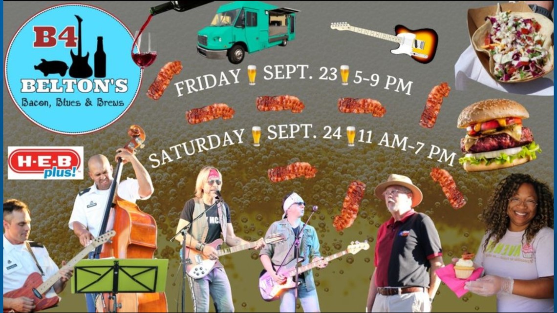 Belton Bacon, Blues and Brews festival kicks off this weekend