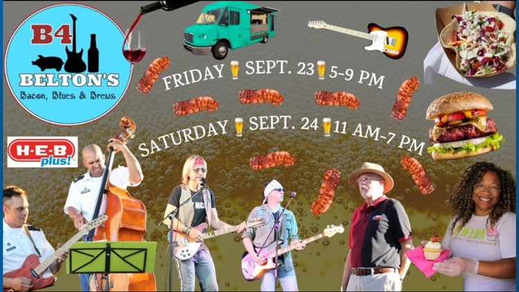 Annual Bacon, Blues and Brews festival begins this weekend in Belton