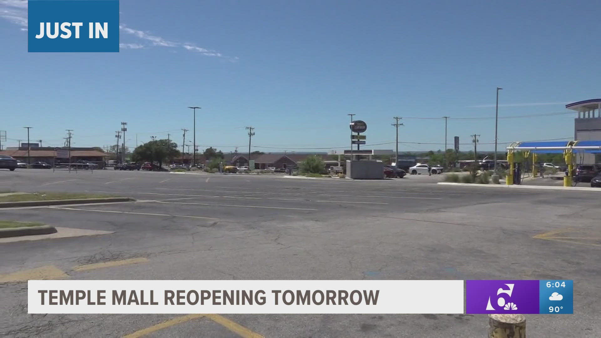 The mall will open its doors on Sunday, Oct. 6, according to a Temple Mall business owner.