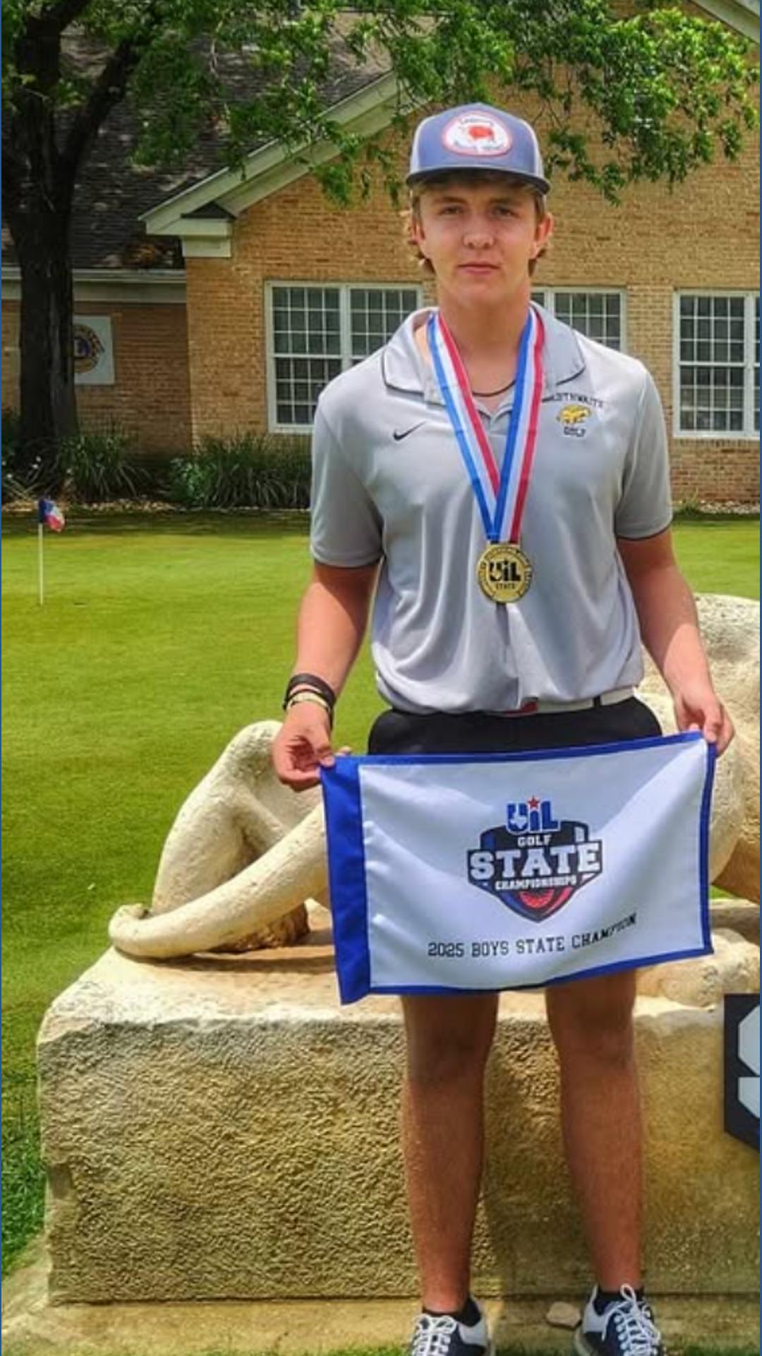 Walt Thompson wins Second Straight State Golf Title for Goldthwaite ...