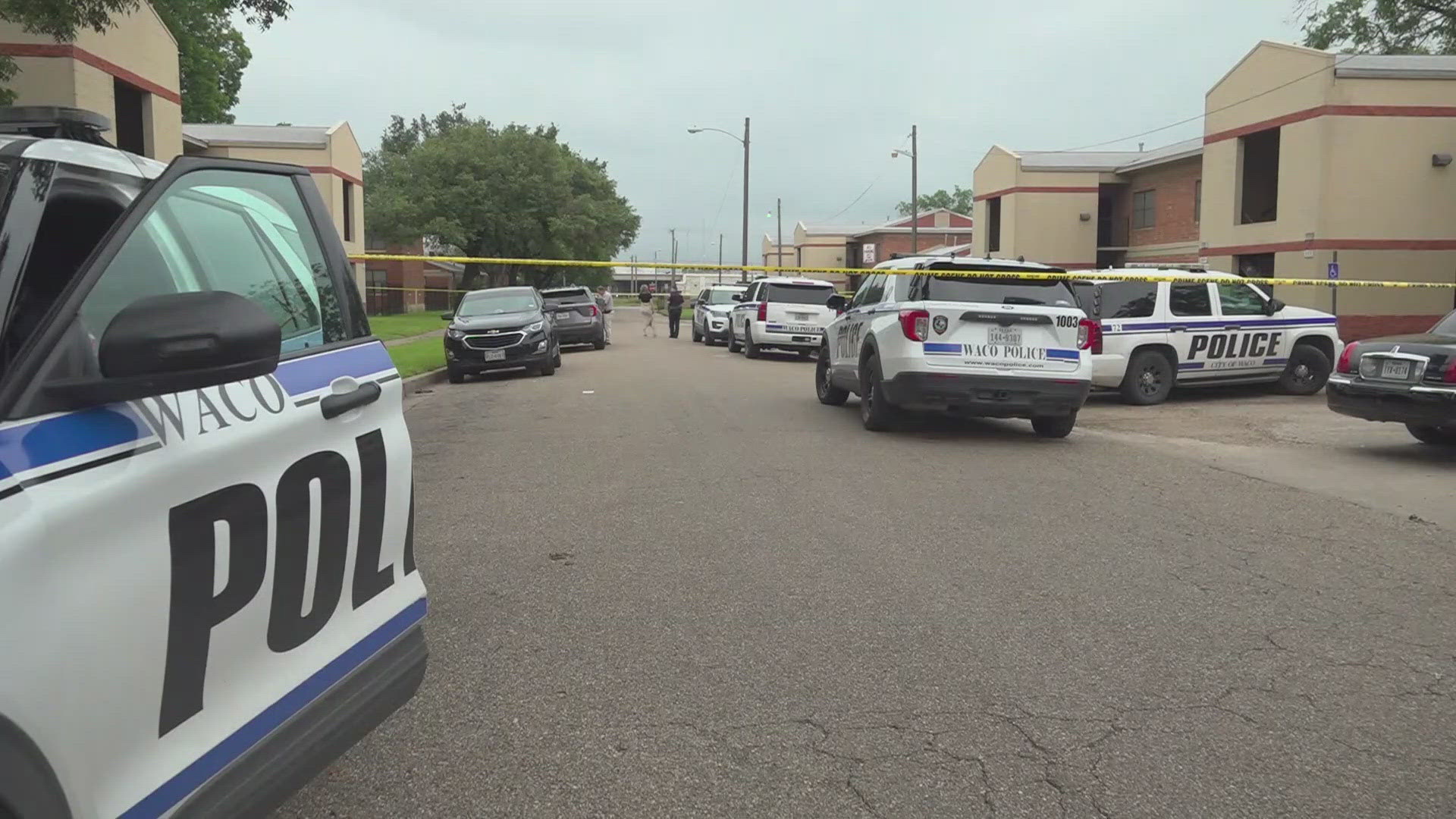 The shooting happened outside an apartment complex in the 900 block of S. 12th Street around 12:30 p.m.