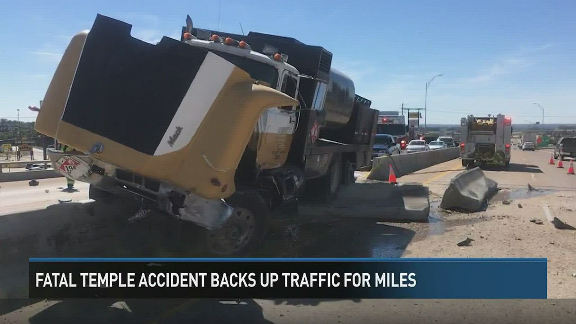 Fatal crash in Temple causes delays on I-35 | kcentv.com
