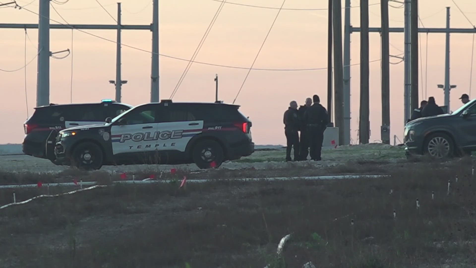 Matthew Young, 22, was arrested after speeding away from Temple police and attempting to hide in a forest. An officer and a bystander are in the hospital.