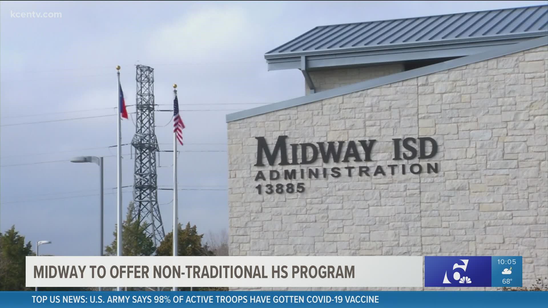 Midway ISD to offer a nontraditional experience