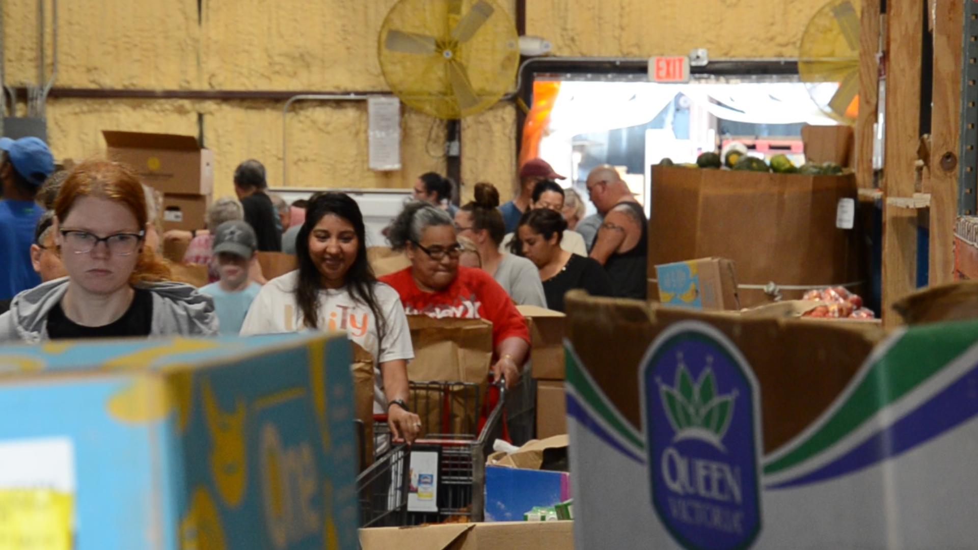 Temple Christian Outreach hosts the food pantry every other Thursday from 9:30a.m.-10:30a.m.