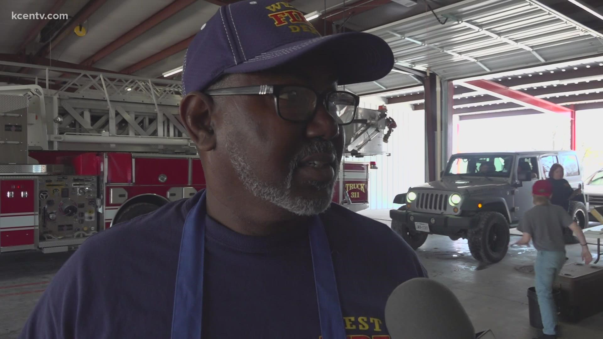 Department accepted water and Gatorade donations and gave out burgers to support themselves and other departments.