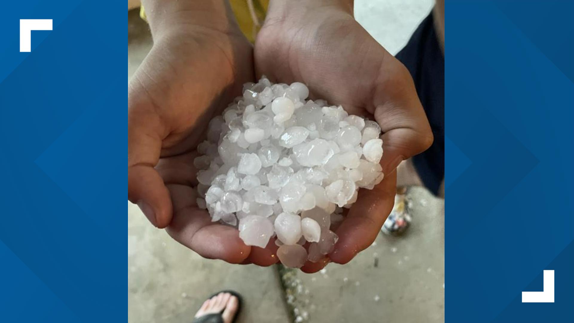 Central Texas pummeled with Mother's Day hail | News | kcentv.com