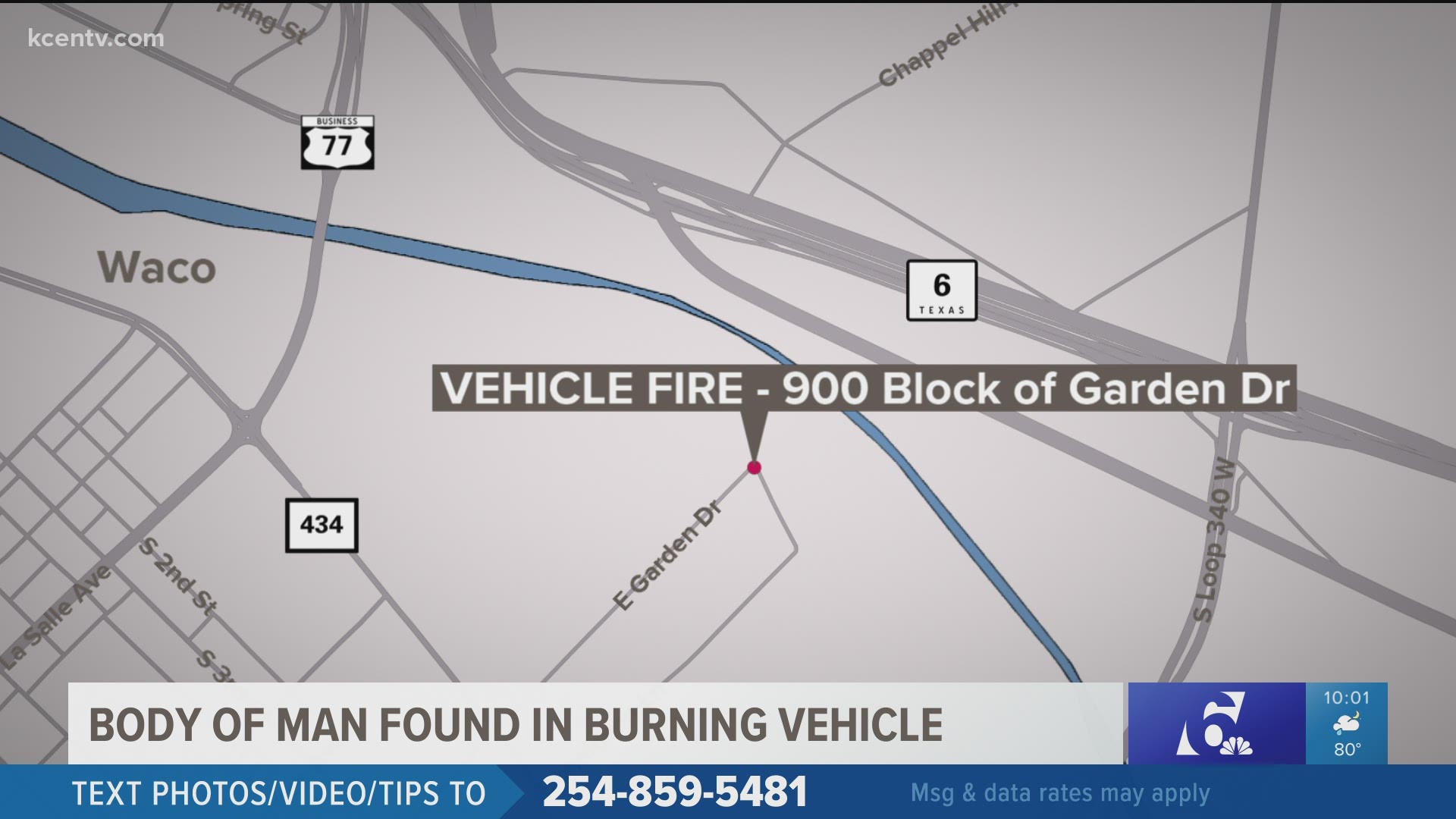 Investigators said the vehicle struck a tree on Garden Drive before bursting into flames. The cause of the crash is unknown at this time.