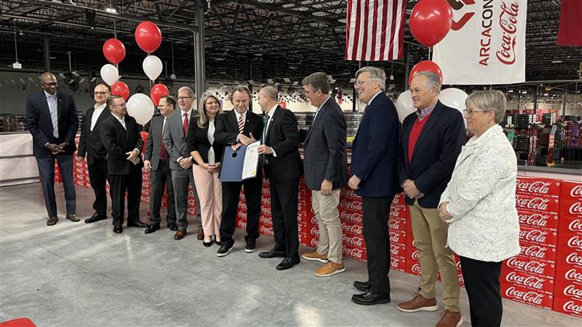 New Coca-Cola distribution facility to Waco | Ribbon-cutting ceremony ...