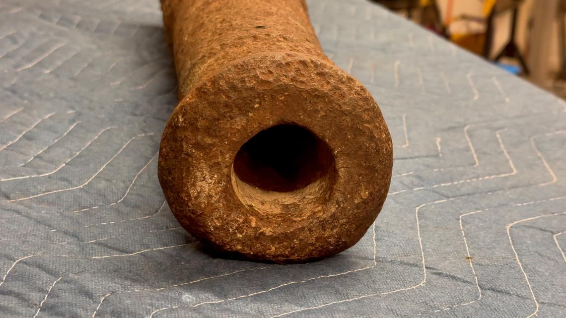 Texas A&M researchers preserving historic cannon from the Alamo