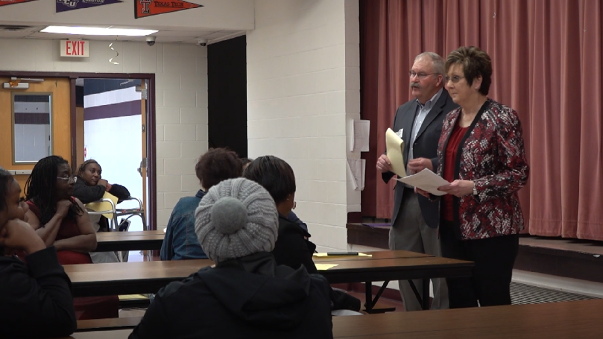 Parents got the chance to ask the interim superintendent questions on Thursday about how to make the district better for their students.