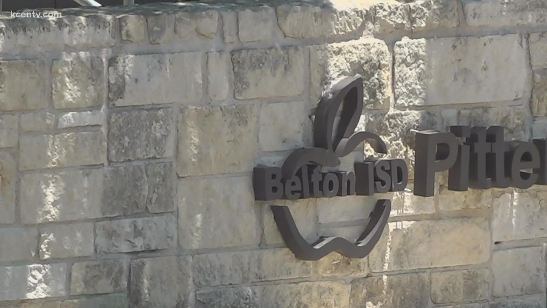 The group making these allegations brought up a whistleblower email and a video of a student coming home with a Belton ISD bond sticker on his chest.