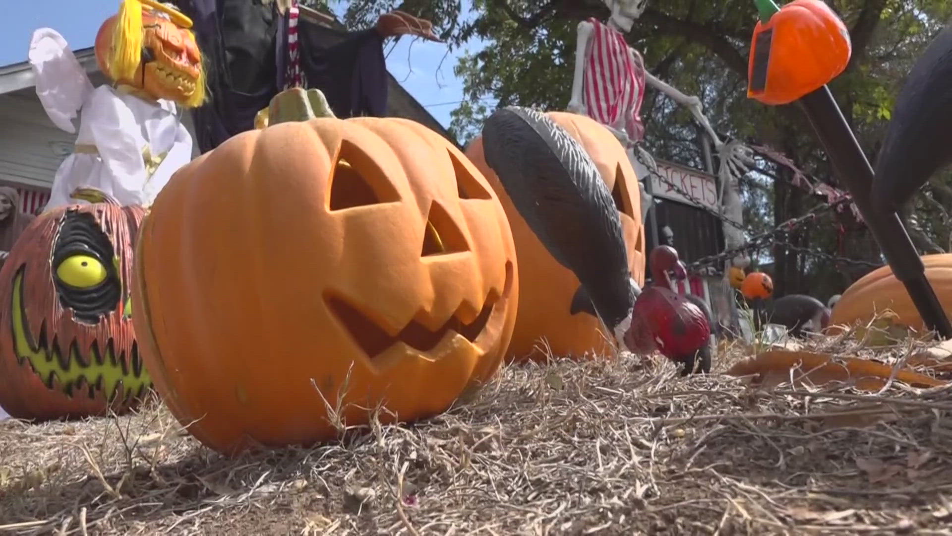 One Waco man is making sure that everyone gets to celebrate Halloween