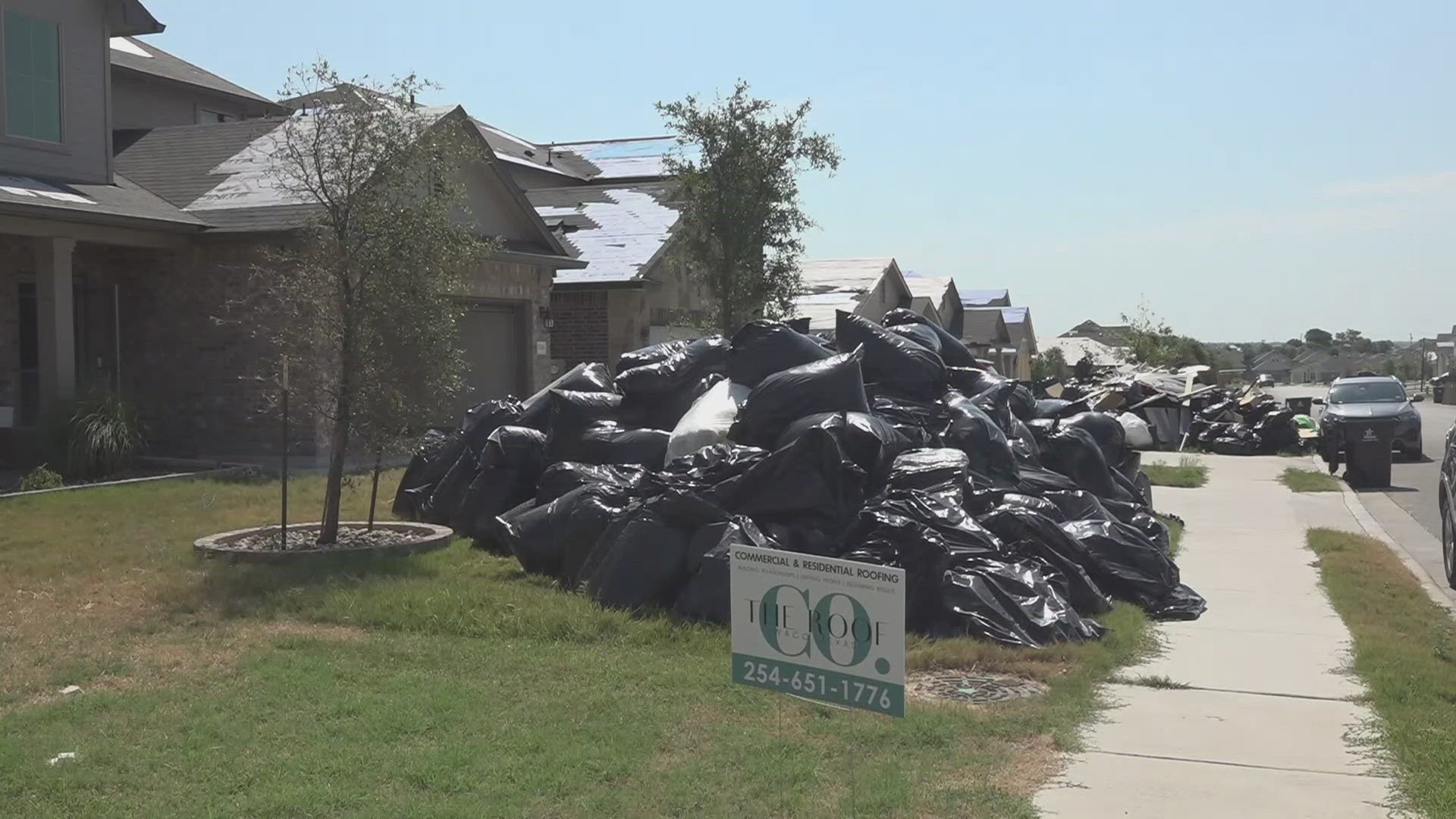 City crews say while they continue to work on getting things cleaned up, they are also running into their own issues because of obstructions.