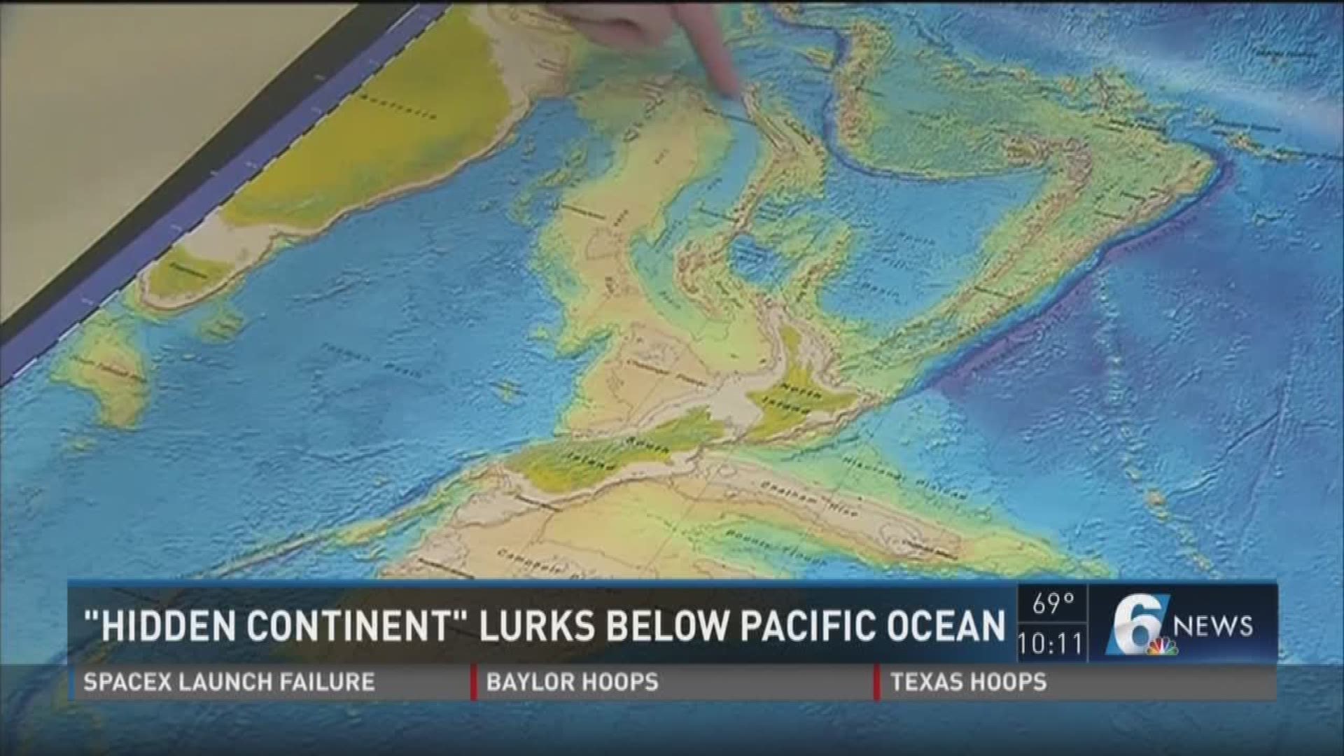 Scientists say a concealed land mass lurking beneath the waves in the Southwest Pacific Ocean should be recognized as the world's eighth continent.