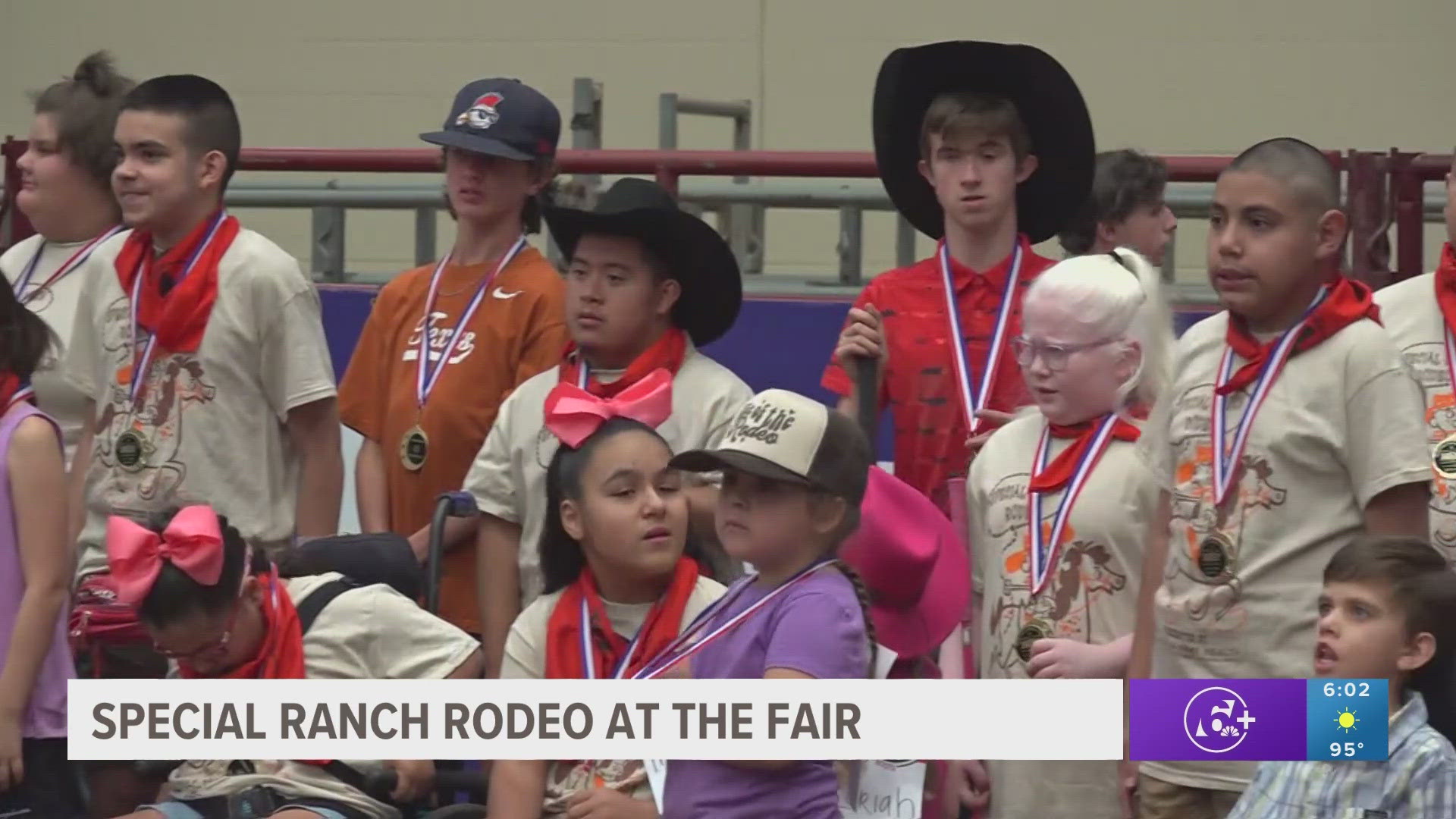 The event is hosted by the Heart of Texas Volunteer Rodeo Committee, who say it gives every child a chance to feel like a cowboy or cowgirl.