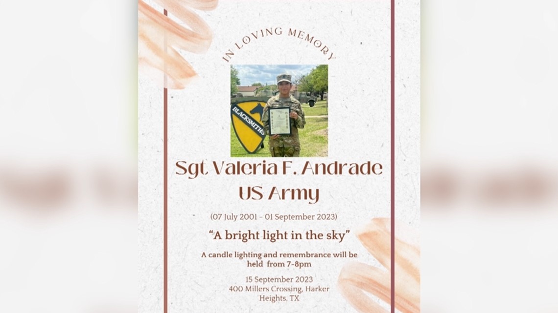Candlelight vigil being held for Fort Cavazos Soldier - Vimarsana News