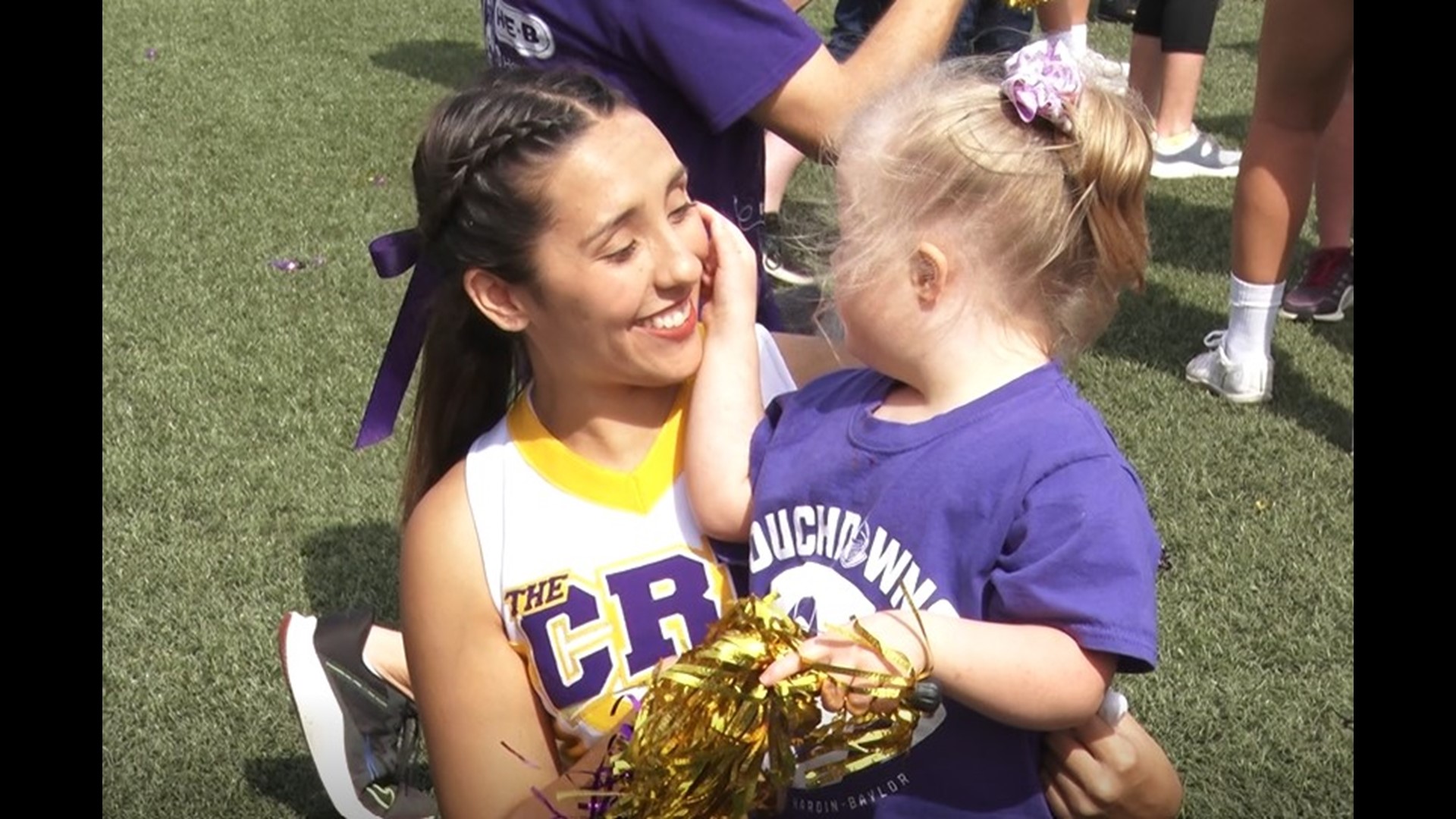 Cheering is his game now