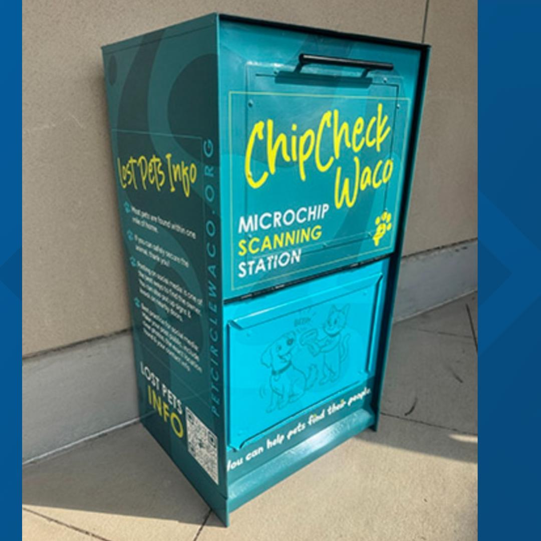 City of Waco unveils first 'Chip Check' public pet microchip scanning ...