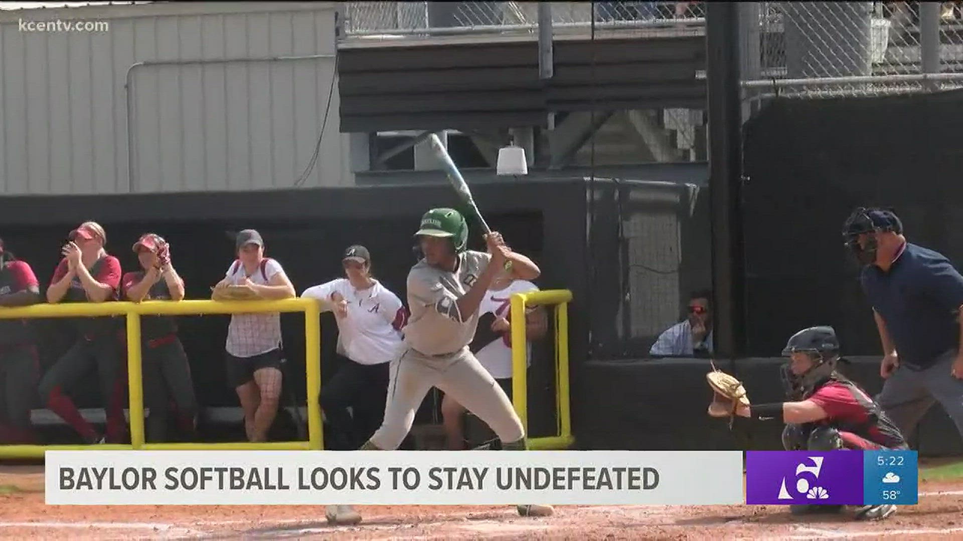 Baylor softball defeats Alabama 2-1 to wrap up the Black and Gold Invitational undefeatedVideo courtesy: WDAM