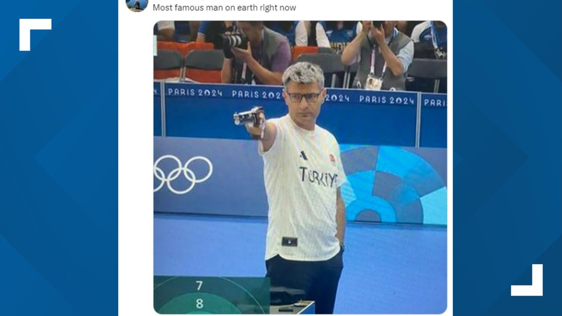 Turkey's Yusuf Dikeç Goes Viral At Paris Olympic Games | Kcentv.com