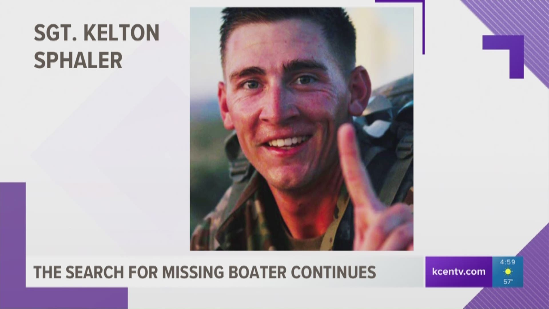 Fort Hood officials have identified the missing civilian as Scott Weinhold.