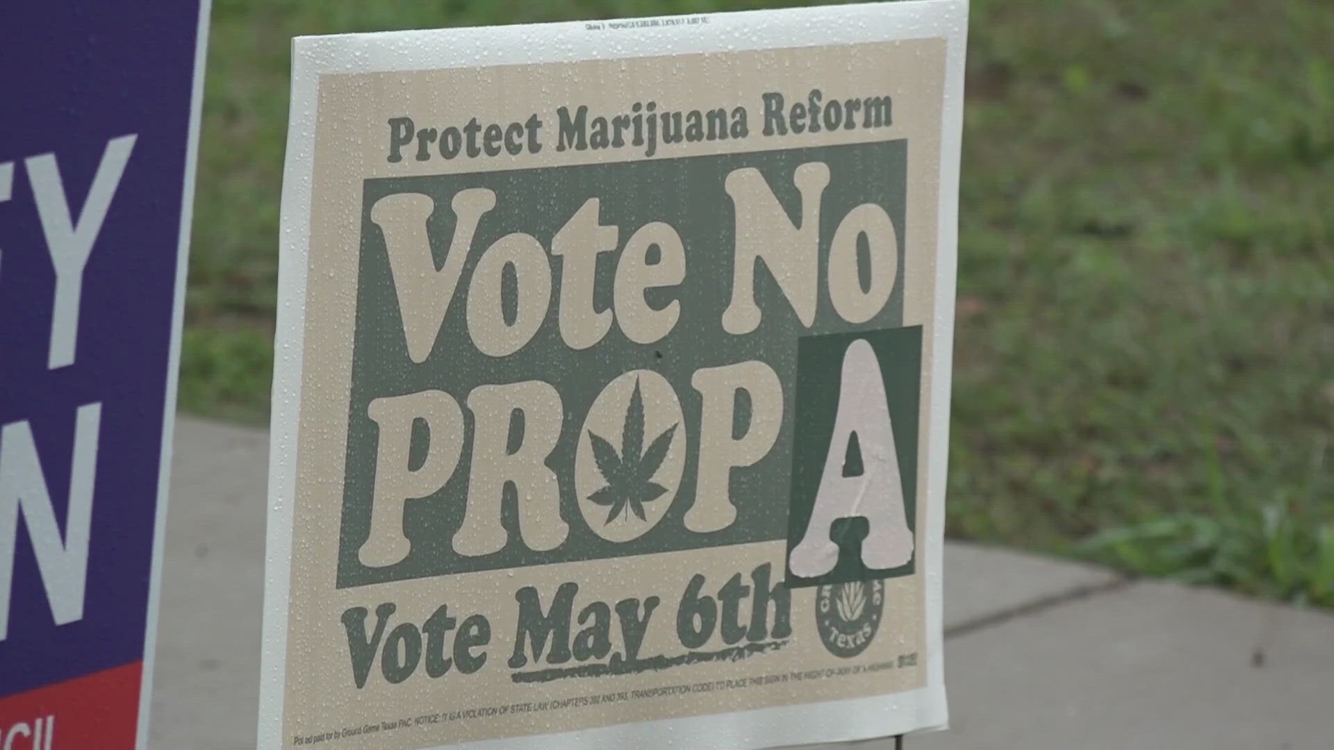 The marijuana ordinance had been approved by voters in the November elections, but the City Council later voted to overturn it.