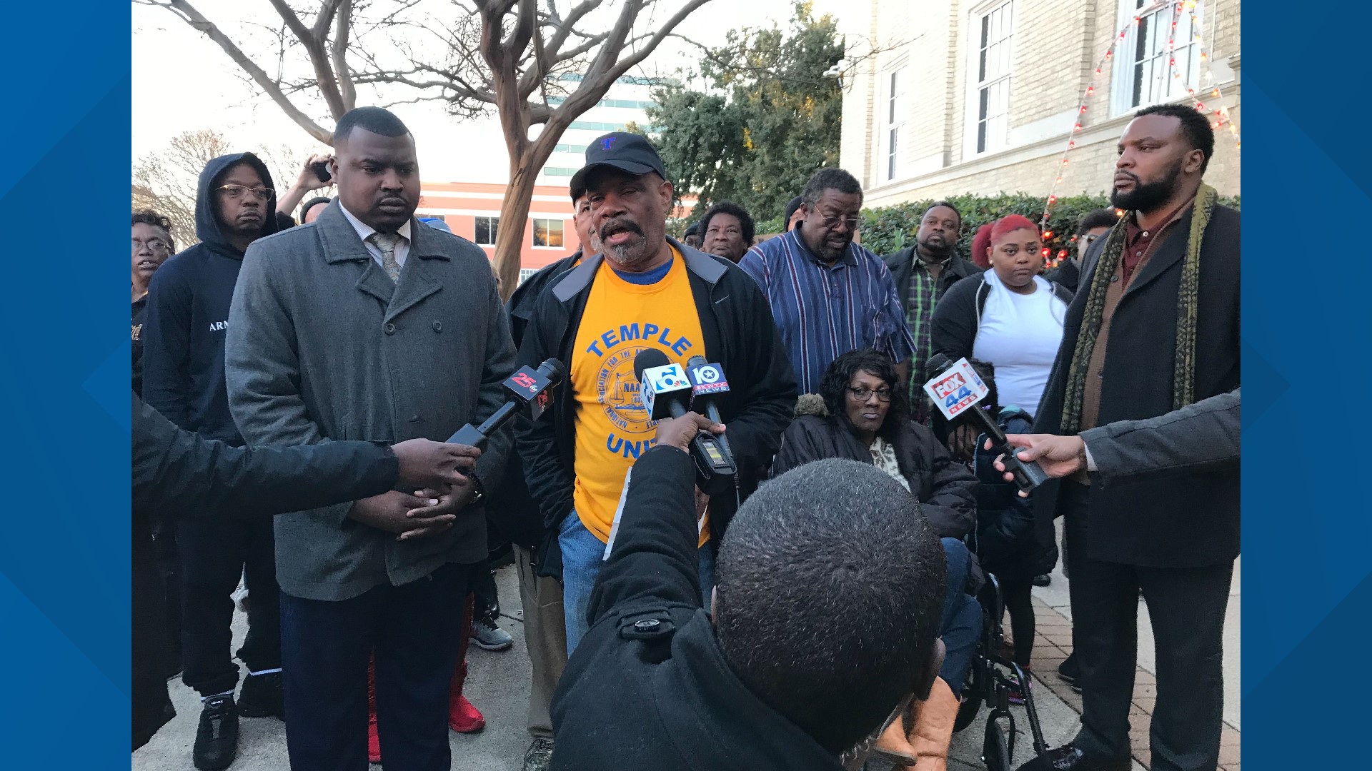 The Temple branch of the NAACP responded to the death of Michael Dean at a public press conference Wednesday.